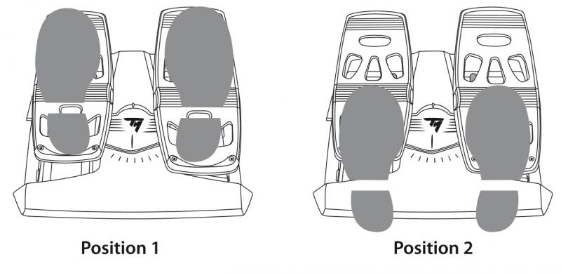 Thrustmaster T.Flight Rudder Pedals - Console Accessories by Thrustmaster The Chelsea Gamer