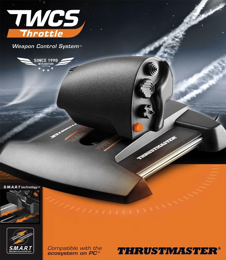 Thrustmaster TWCS Weapon Control System Throttle - Console Accessories by Thrustmaster The Chelsea Gamer
