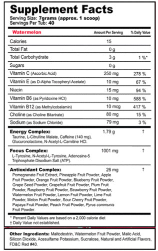 G Fuel - Watermelon Tub - merchandise by G Fuel The Chelsea Gamer