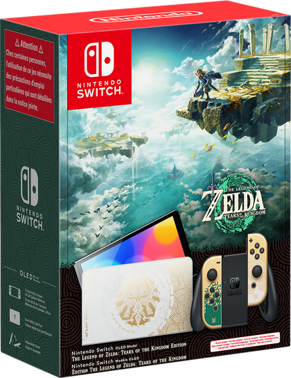 Nintendo Switch – OLED Model The Legend of Zelda: Tears of the Kingdom Edition - Console pack by Nintendo The Chelsea Gamer